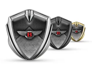 Bentley Emblem Silikon Abzeichen Luxus Design Legierung Kante